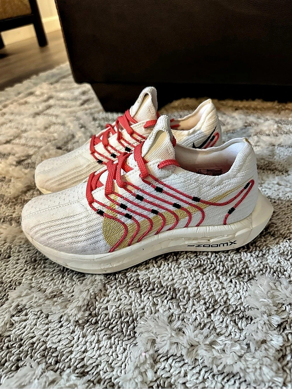 Nike Pegasus Turbo Next Nature Running Shoes White Pink US 5.5